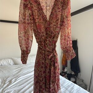 MISA LOS ANGELES veruka dress in hibiscus floral